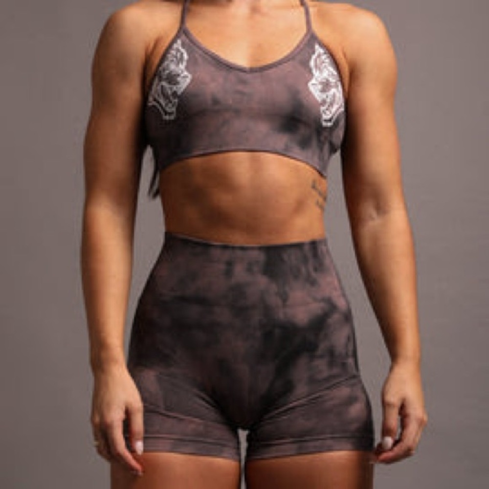 Darc Sport Forever Seamless Emerson Shorts - Midnight mauve marble